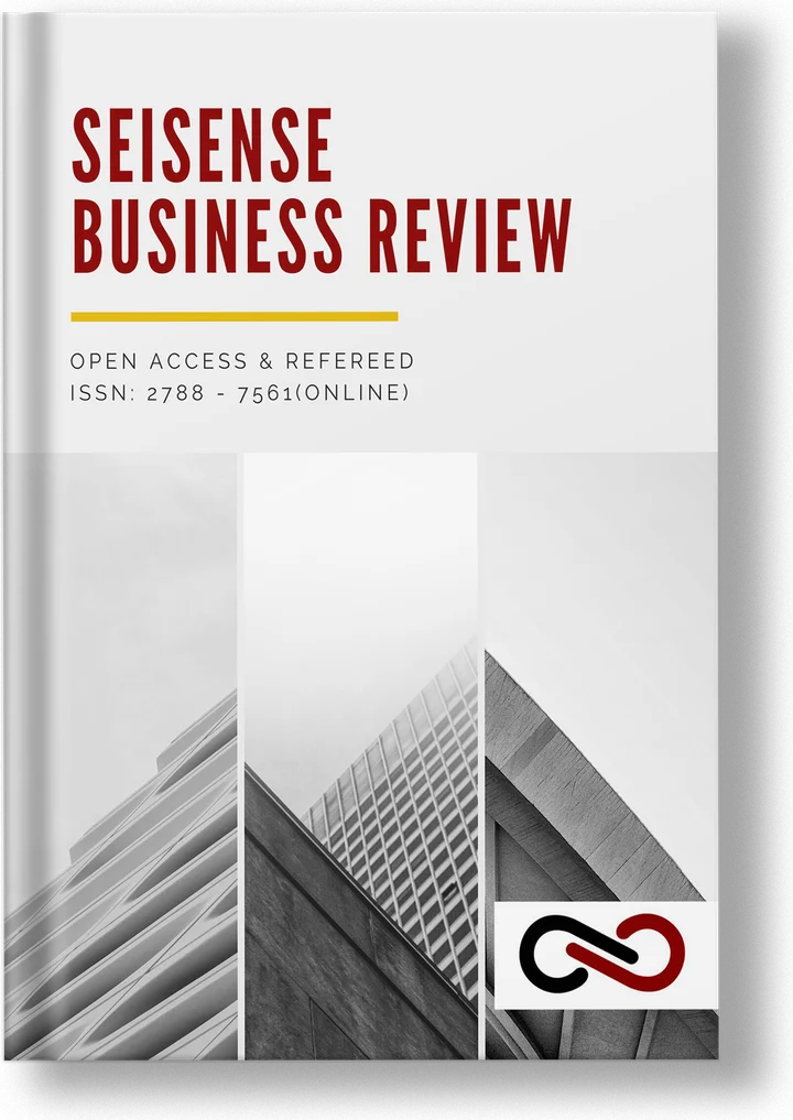 Cover of SEISENSE Business Review